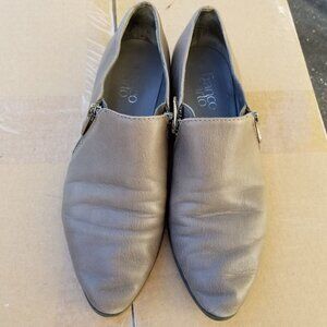 Franco Sarto Kristof Ankle Zip Up Leather Booties